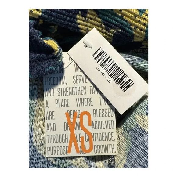 NEW LuLaRoe Sarah Women's XS Floral Kimono Coatigan Multicolor Long Sleeve NWT - Picture 3 of 6